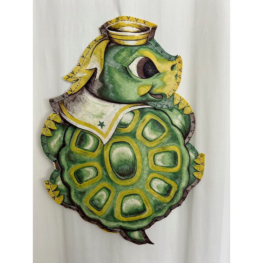 VintageTurtle‎ Plush Unfinished Project HTF